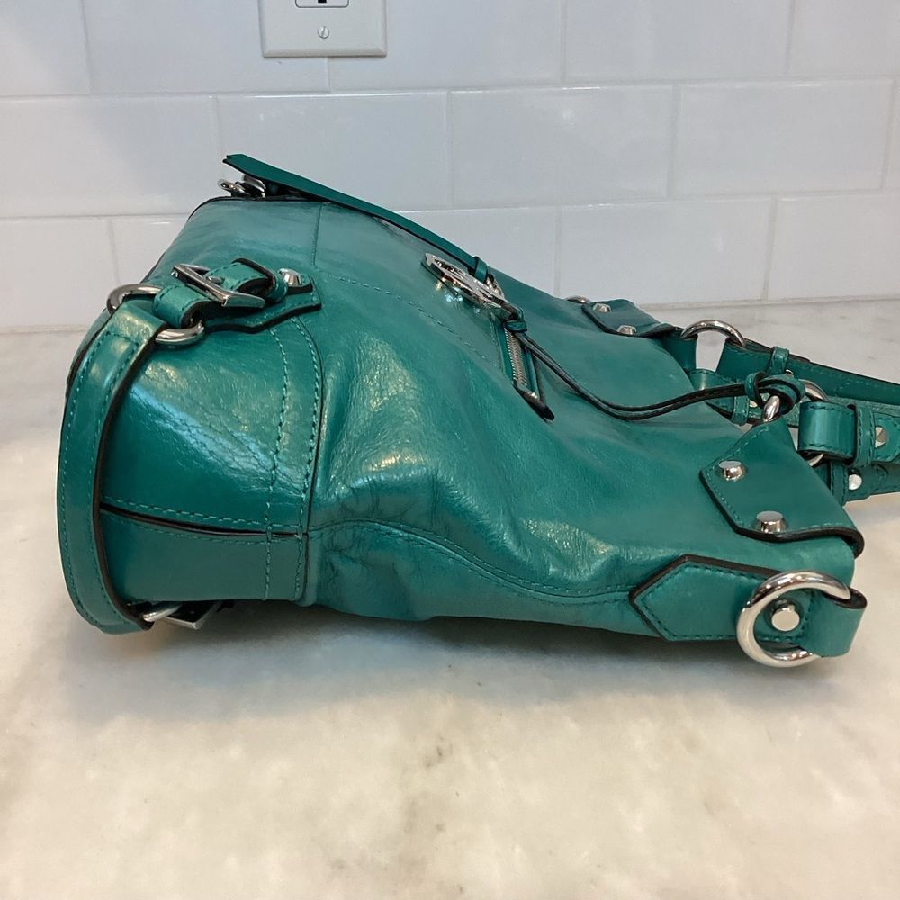 Michael Kors Bag Purse Handbag Leather Fallon Zip Tosca Satchel Shoulder Bag - Picture 6 of 14